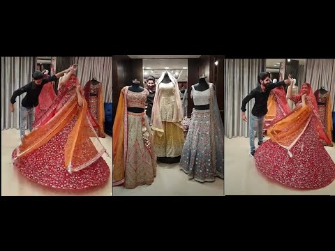 New style design lehenga choli wedding special beautiful