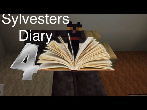 Talking kitty cat in Minecraft-Sylvester Diary 4 burn