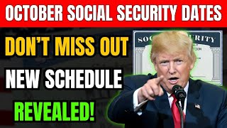 Social Security Payment Dates Changing in October Here’s the New Schedule You Need to Know