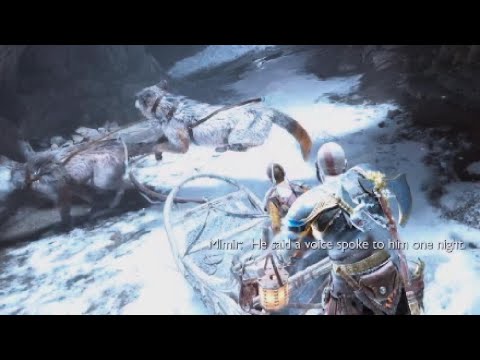 God of War Ragnarok Mimir How'd Odin Find His Mask? Lore Dialogue Plus Funny Jank