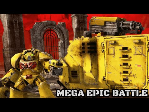 ULTIMATE MOD WARHAMMER 40K: Imperial Fists vs Death Guard! - Men of War: Assault Squad 2