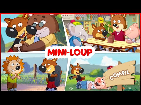🐺 Mini Loup - Épisodes 1 à 4 | COMPILATION | SAISON 2