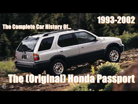 Car History - ORIGINAL Honda Passport 1993-2002