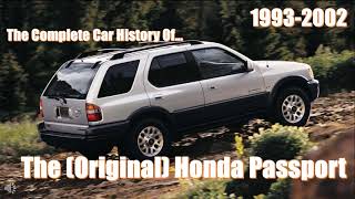 Car History - ORIGINAL Honda Passport 1993-2002