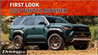 The 2025 Toyota 4Runner Gets Four-Cylinder Engines And A Massively Upgraded Interior | First...