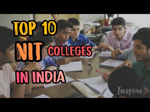 Top 10 Best NITs in India | Awesome  Dream Colleges 🥰
