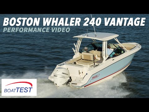 Boston Whaler 240 Vantage video