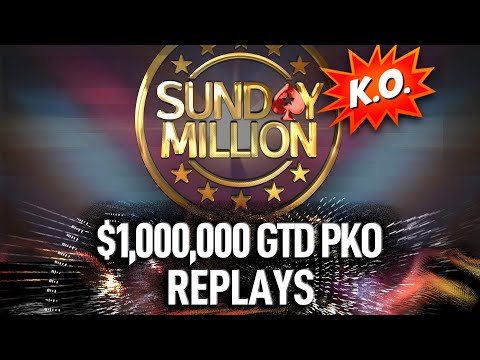 Final Table $215 Sunday Million KO🥊 $1,000,000 GTD Poker Replays