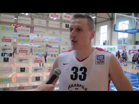 Mārtiņš Kravčenko (BK Jēkabpils) pēcspēles intervija