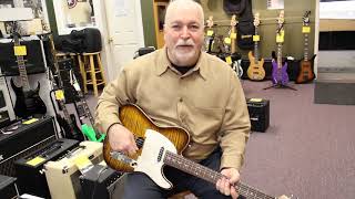 Video thumbnail for Deepwater Guitars demos Tom Anderson Top T Classic in deep tobacco fade by Northwest Guitars