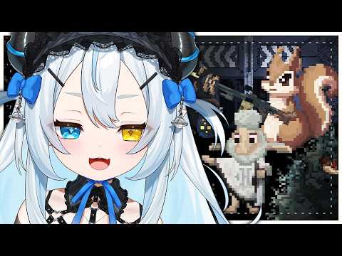 【LITTLE SQUIRREL CABIN】 Unexpected pixelart horror game…!? 【AKUGAKI KOA】