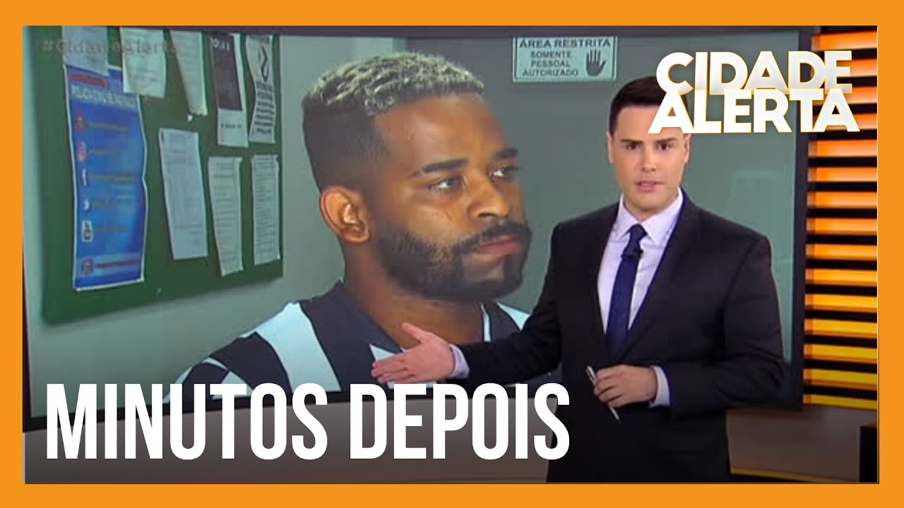 Após entrevista, homem que matou mãe e filha é preso