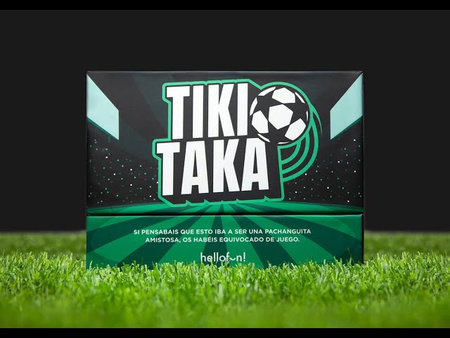Vídeo relacionado con Tiki Taka - El Juego de fútbol definitivo. A Partir de 4 Jugadores. Divertido para Jugar con la Familia y Amigos. Desde el Primer Mundial hasta el día de Hoy.