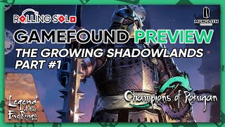 Champions of Rokugan | GameFound Preview | Solo Playthrough | The Growing Shadowlands | Part #1