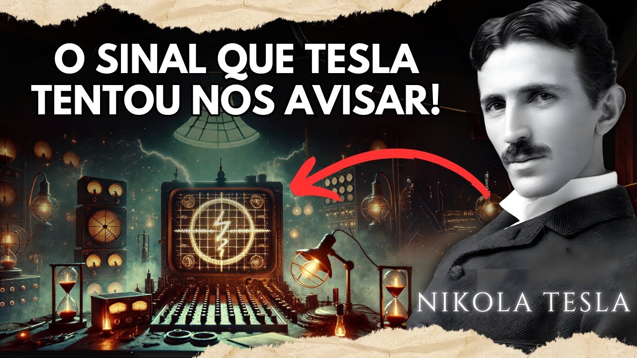 Como Tesla tentou avisar o mundo sobre um SINAL MISTERIOSO antes de sua morte| Nikola Tesla