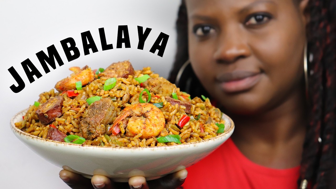 JAMBALAYA 🇺🇸 (Riz au Poulet et aux Crevettes)