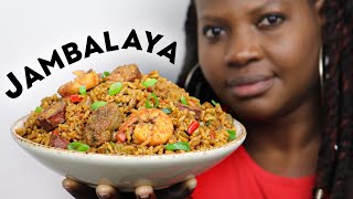 JAMBALAYA (Riz au Poulet et aux Crevettes) Cuisine CAJUN de Louisiane 🇺🇸