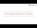 Introducing Roster View for Temp Scheduling