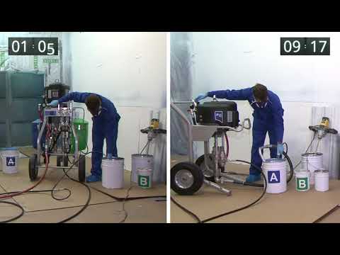 Graco plural component sprayer (xp70 ), max flow: 7.6lpm, wa...