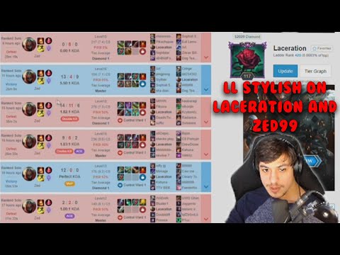 LL Stylish Gives His Opinion On Laceration and Zed99 Performance and Build | League of Legends