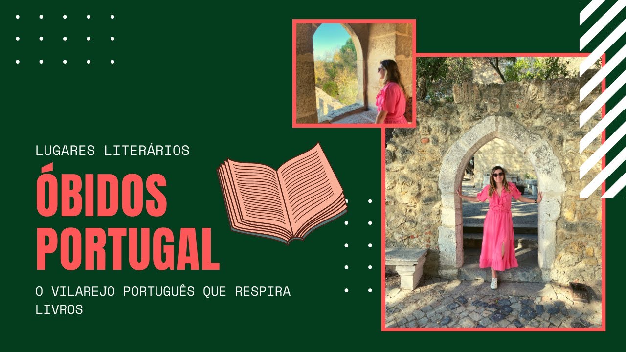 LUGARES LITERÁRIOS - Óbidos, Portugal 🇵🇹