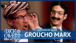 Early Marx Brothers Comedy Act Revealed! | Groucho Marx | The Dick Cavett Show