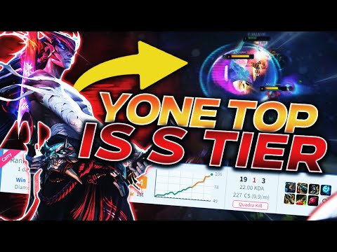 YONE TOP IS ACTUALLY S+ TIER