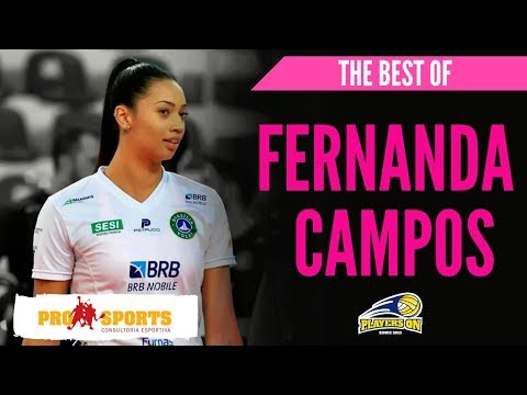 PLAYERS ON VOLLEYBALL  - The best of Fernanda Campos (Middle Blocker/Central) 2018/2019