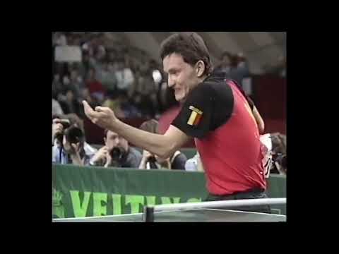 Jörg Rosskopf vs Jean-Michel Saive, Tabletennis, EC Final, 1992