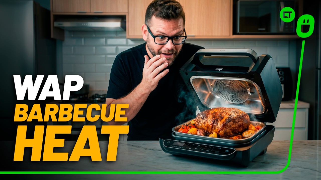 Miniatura da avaliação em vídeo de Fritadeira WAP Air Fryer 4 Litros 1500W
