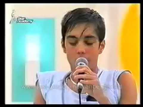 Gregory Lemarchal (Star Ac 4) 07.09.2004 Пробы голоса. L’important c’est d’aimer.