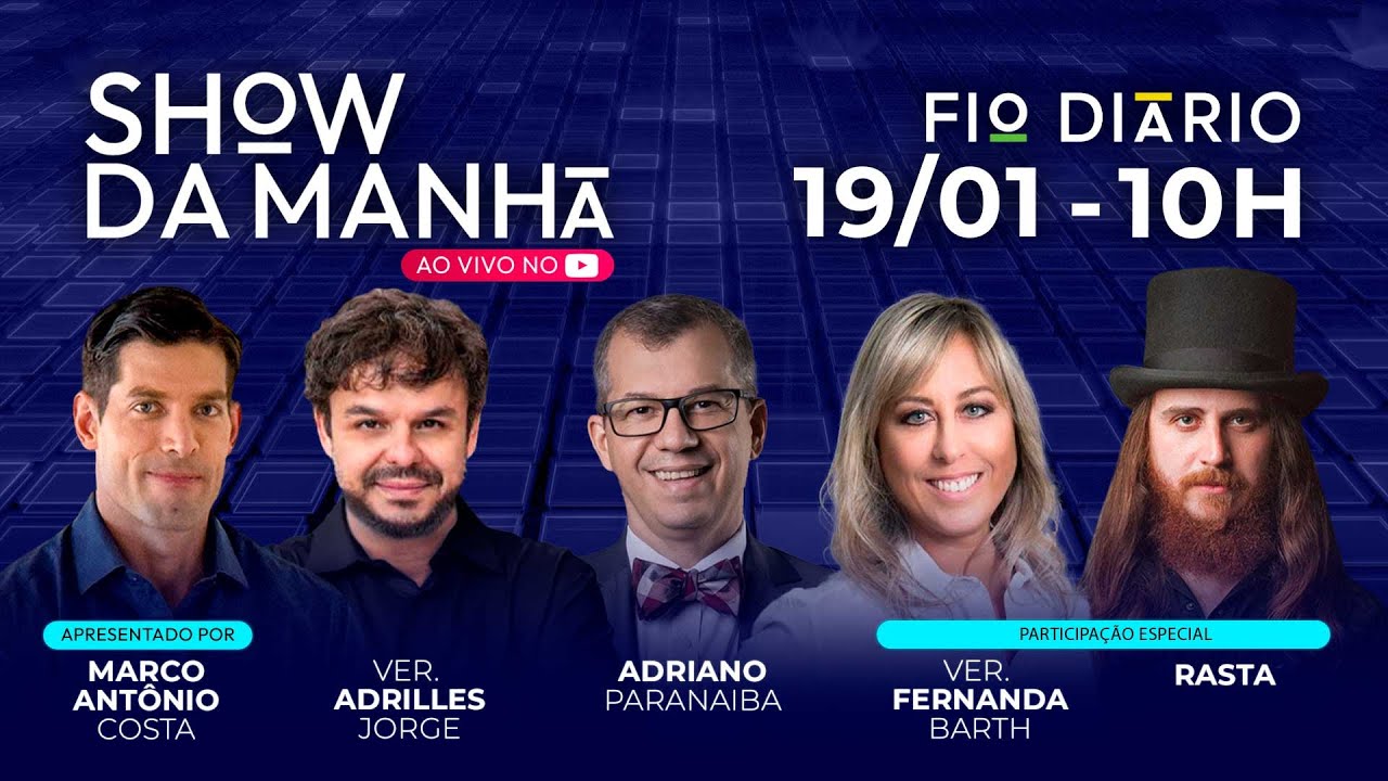 SHOW DA MANHÃ - BANCO MASTER, TOFFOLI E MORAES: QUEM SERÁ PUNIDO? - 19/01/2026