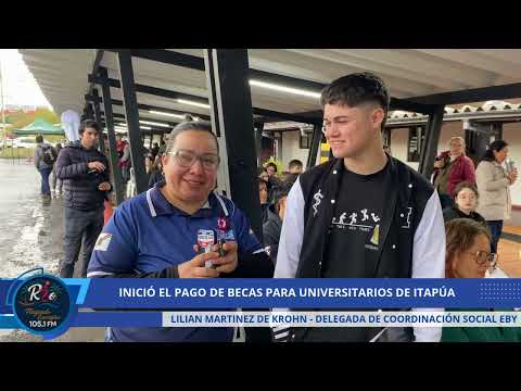 Inició el pago de becas para universitarios de Itapúa