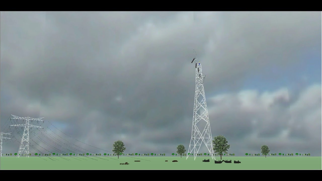 The Walking Electricity Pylon