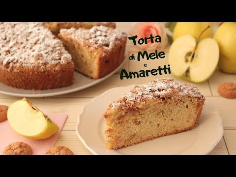 TORTA DI MELE E AMARETTI 🍎| Ricetta facile | amaretto and apple cake | Lorenzo in cucina