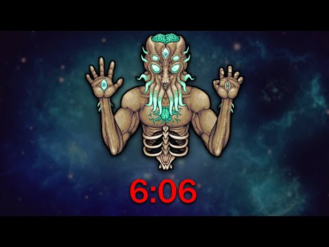 [WR] Terraria Moon Lord defeated in 6:06 (Seeded, Glitched)