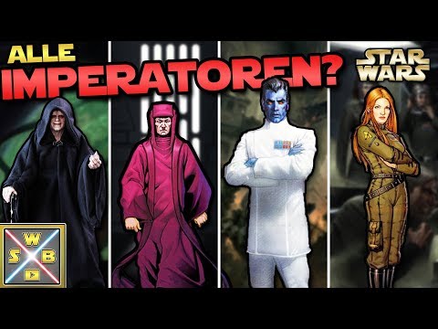 STAR WARS: Alle IMPERATOREN des GALAKTISCHEN IMPERIUMS