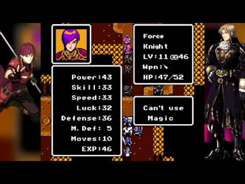 Fire Emblem Gaiden: Final Map