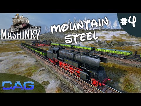 Mashinkey   ||    Scenic Steel!  ||   Steam Age   ||   Mashinky #4