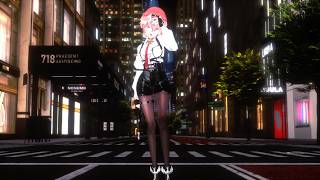 【hololive MMD】ザムザ  鷹嶺ルイ-holoX- 4K #hololive #mmd #ザムザ #踊ってみた