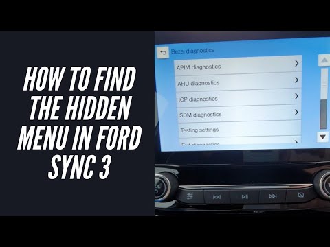 How To Find The Hidden Menu In Ford Sync 3 & Change The Theme
