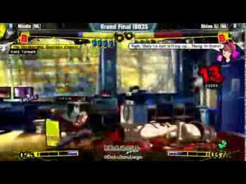DokuSaru #2 - Personna 4 Arena - Grand Final - Nindo [NL] Vs Shion [NL]