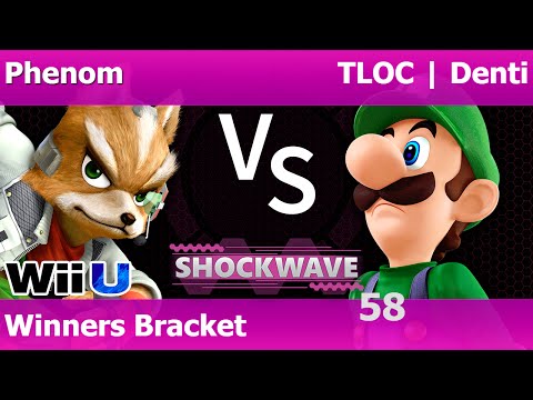 SW 58 Smash 4 - Phenom (Fox, Greninja) vs TLOC | Denti (Luigi) - Winners Bracket