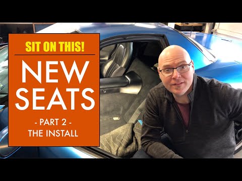 NEW CORBEAU EVO X SEATS INSTALLED IN THE C5 CORVETTE! (PART 2)