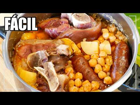 🌟 ¡LA RECETA MÁS RÁPIDA DE GARBANZOS! 🍲 ¡Quedan Tiernos! todos los tips