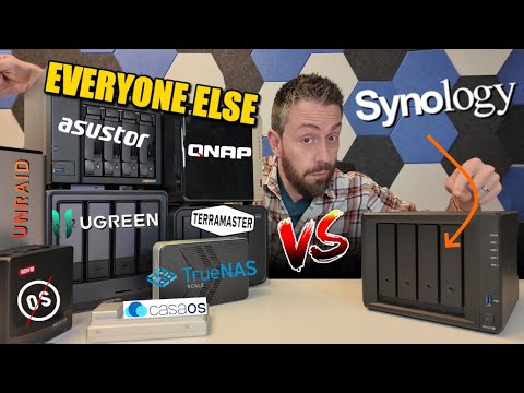 Synology vs UGREEN, QNAP, UnRAID, TrueNAS, CasaOS, Terramaster and Asustor NAS in 2025