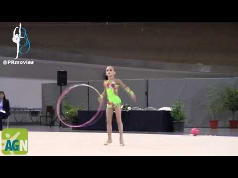 Daria Marchuk - Kyiv Olymp (UKR) - Arco (Hoop) - Iniciada - AGN Cup 2013