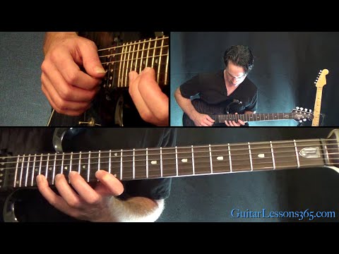 Round and Round Guitar Solo Lesson - Ratt