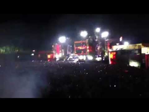 Tomorrowland Brasil 2015 Calvin Harris ft. Ellie Goulding - Outside (Hardwell Remix) Live