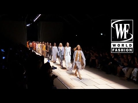 Front Row Trussardi Spring-Summer 2016 Milan Fashion Week